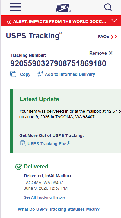 Tracking Number Proof 7
