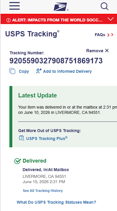 Tracking Number Proof 8